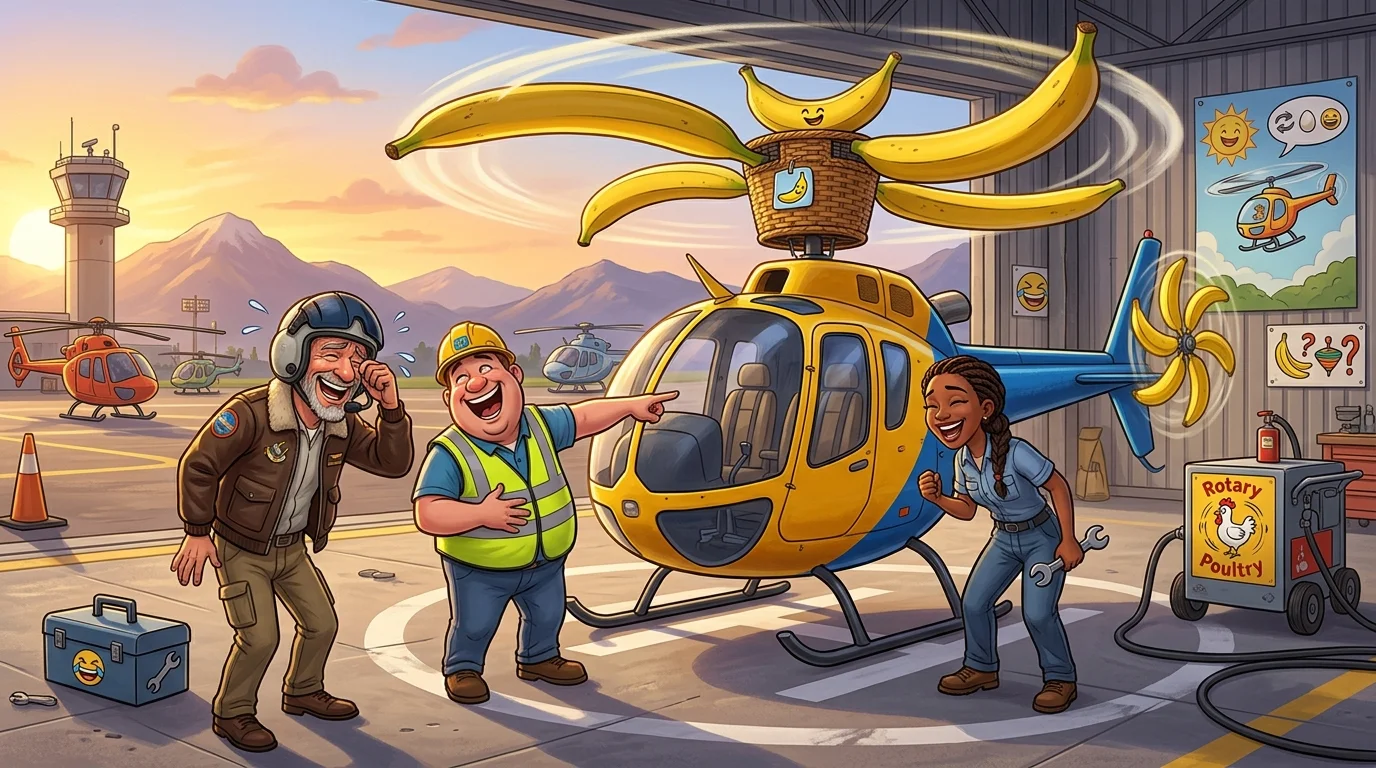 Helicopter Puns One Liners