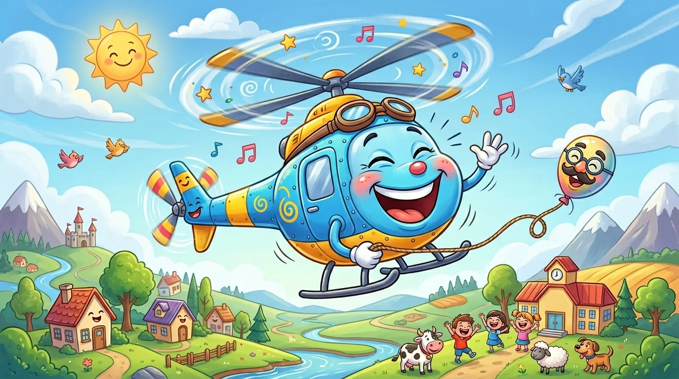 Helicopter Puns for Kids
