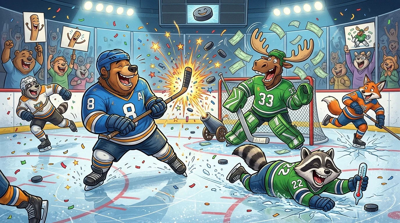 Ice & Rink Hockey Puns