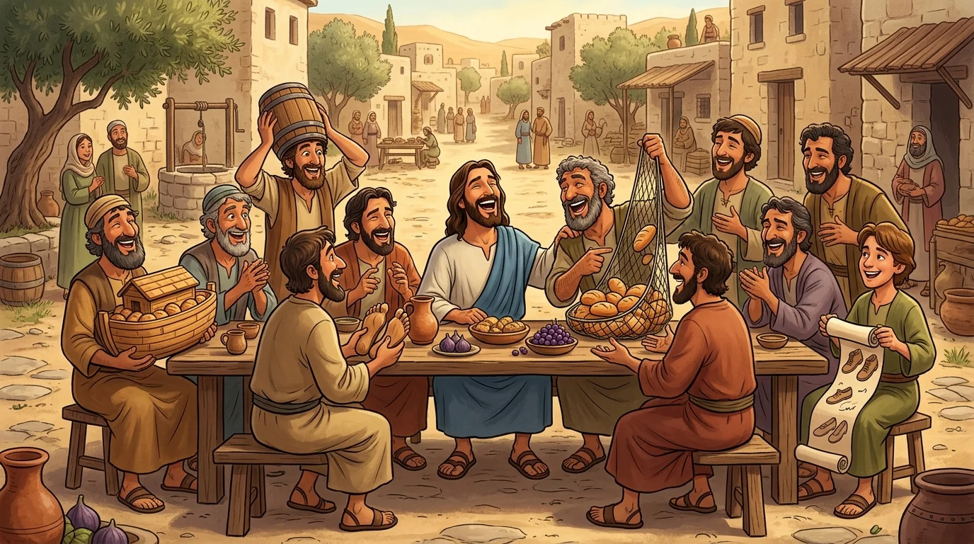 Jesus and Disciples Puns