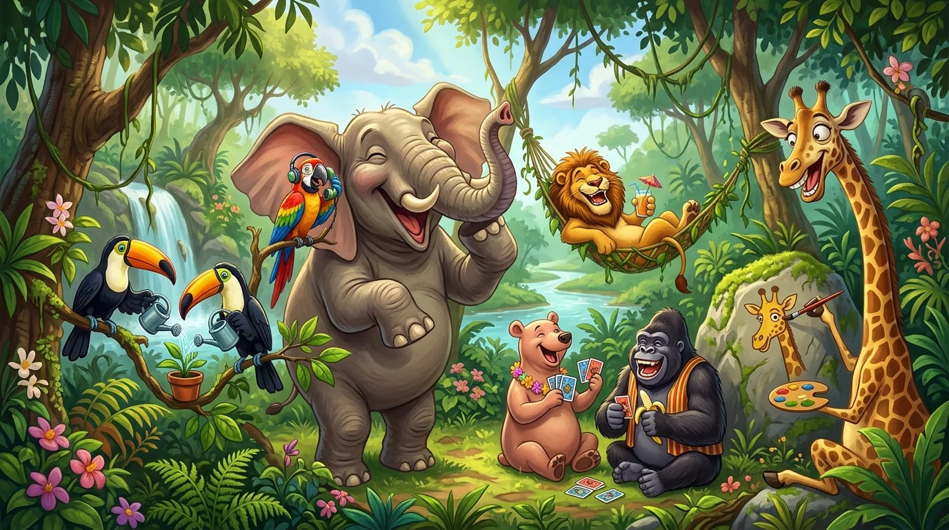 Jungle and Wildlife Puns