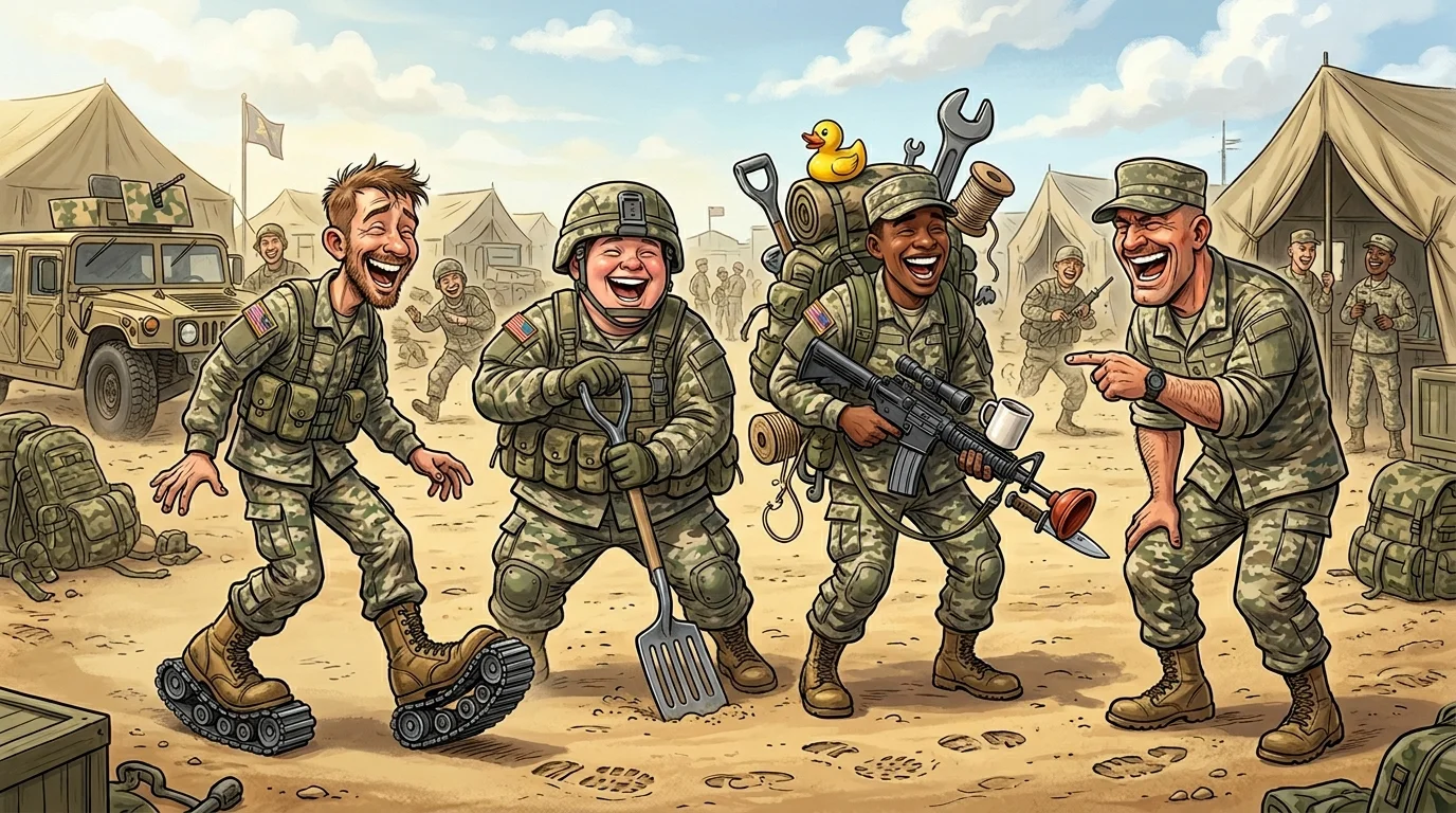 Military Puns About Equipment and Gear