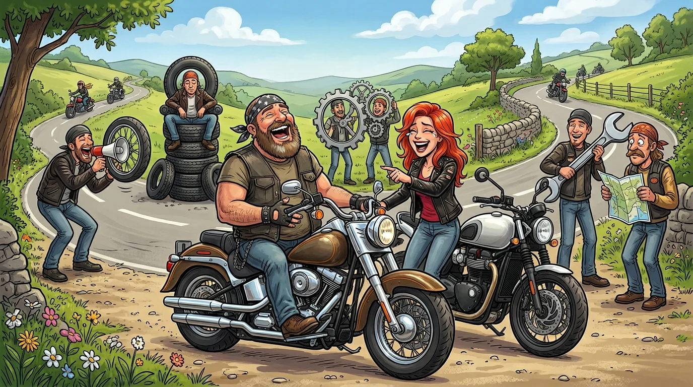 Motorcycle Puns One Liners