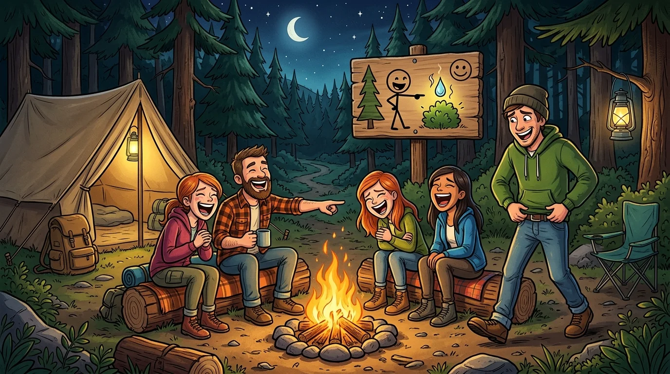 Outdoor and Camping Pee Puns