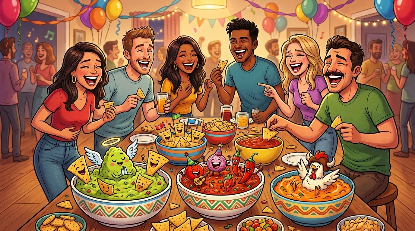 Party & Snack Dip Puns