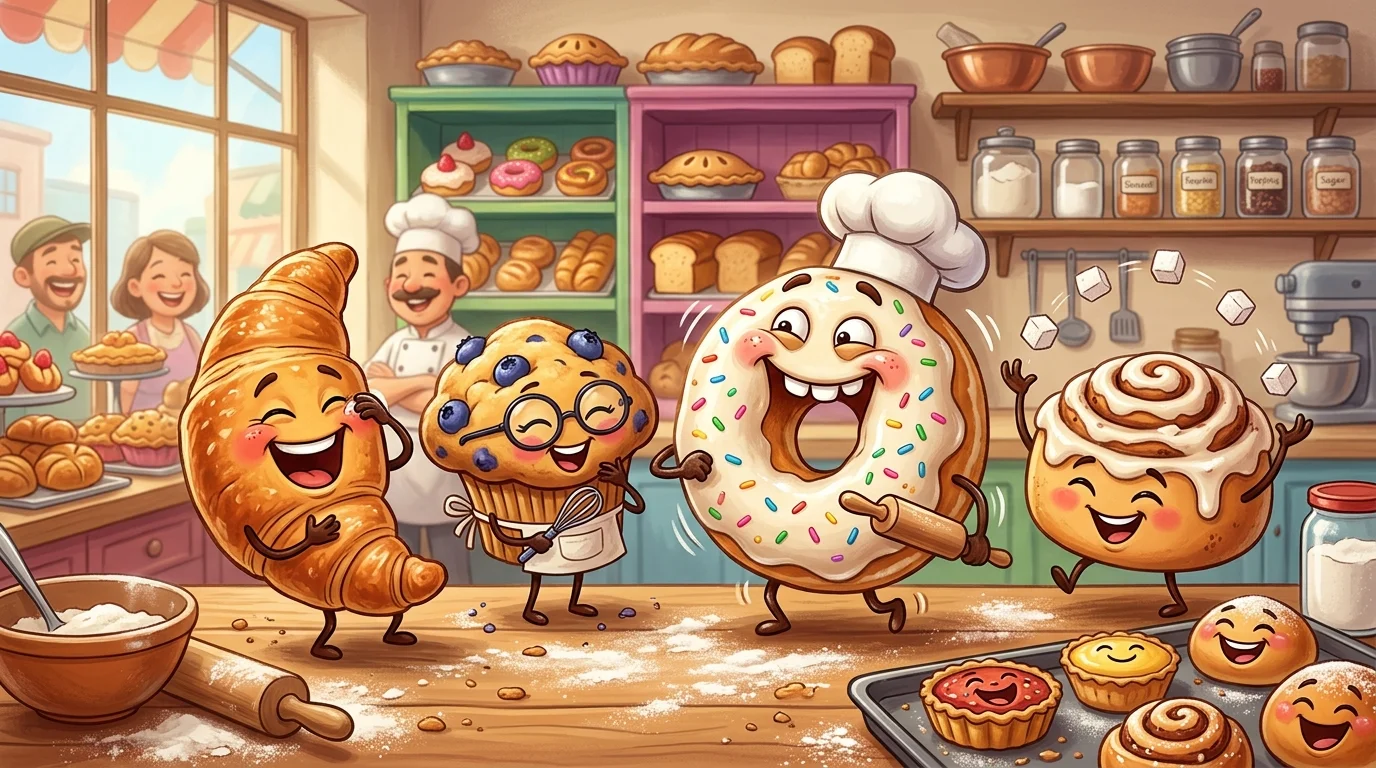 Pastry Puns for Kids and Fun