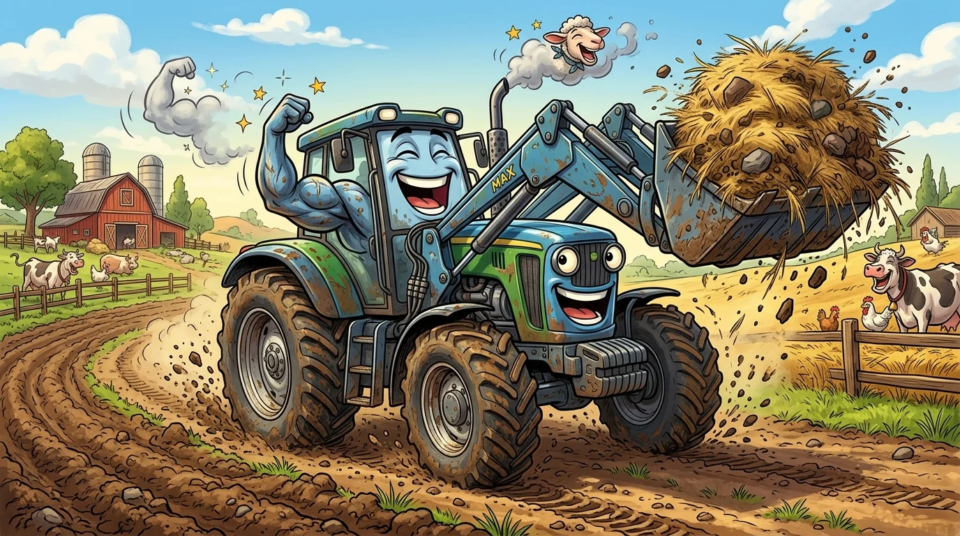 Power & Strength Tractor Puns