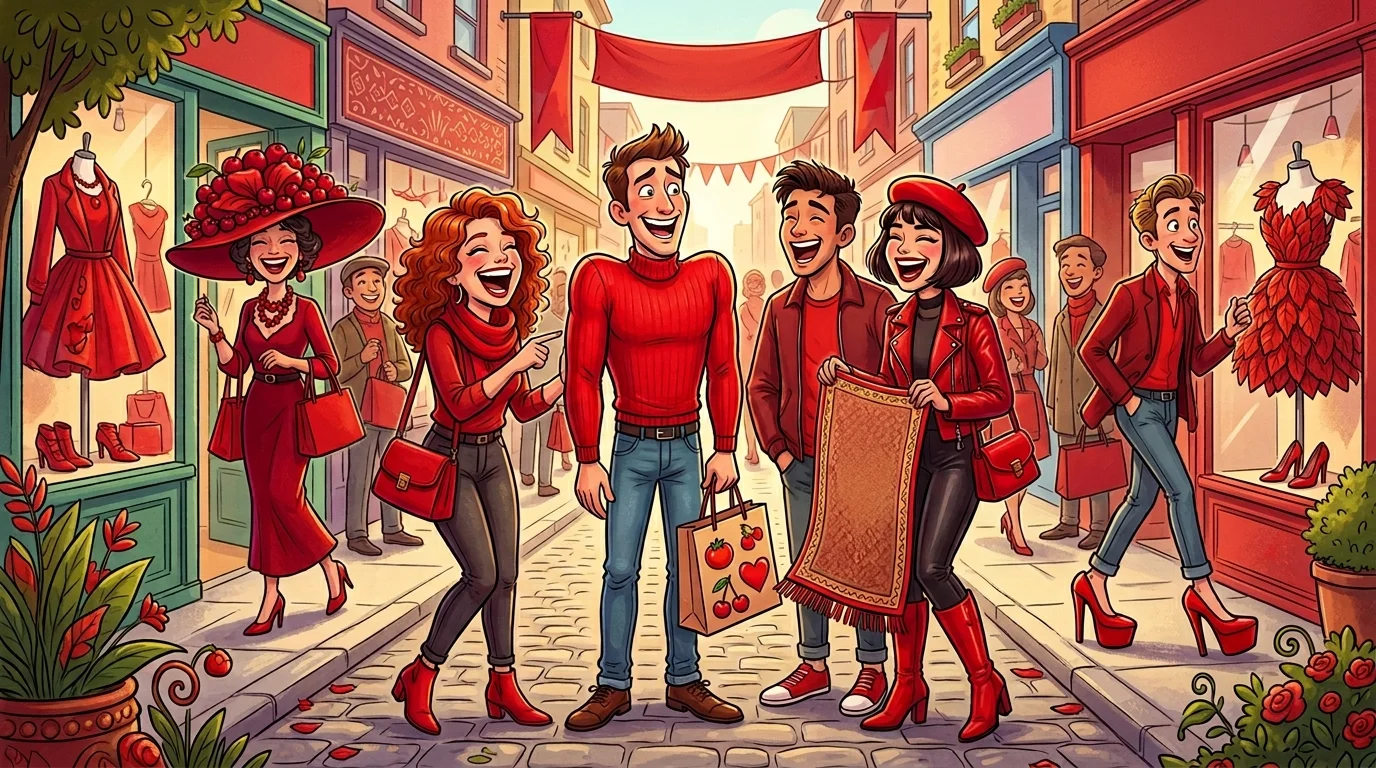 Red Puns for Fashion and Style