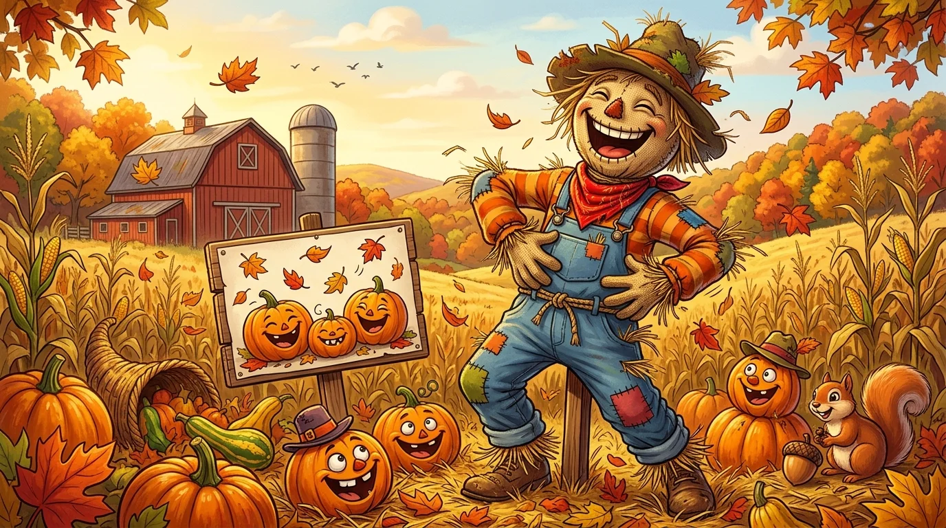 Scarecrow Puns for Fall and Autumn