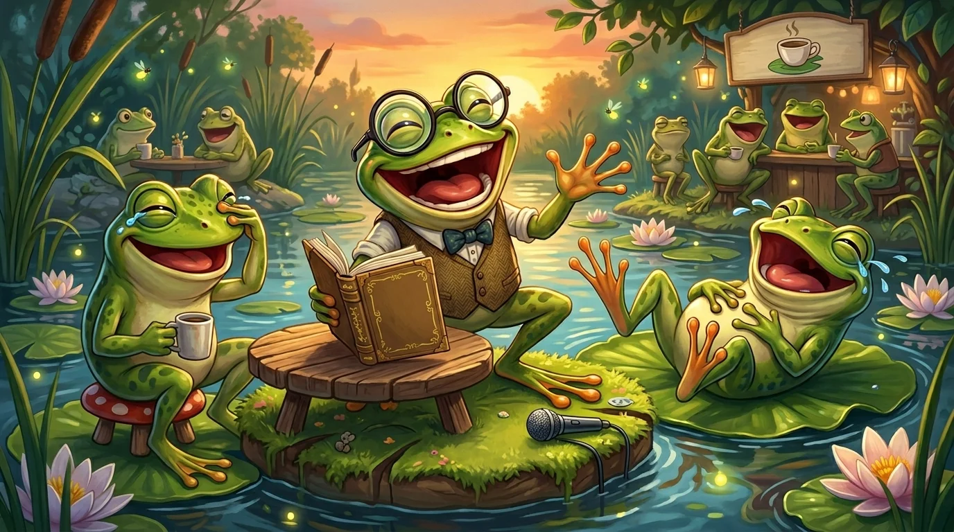 Smart & Wordplay Frog Puns