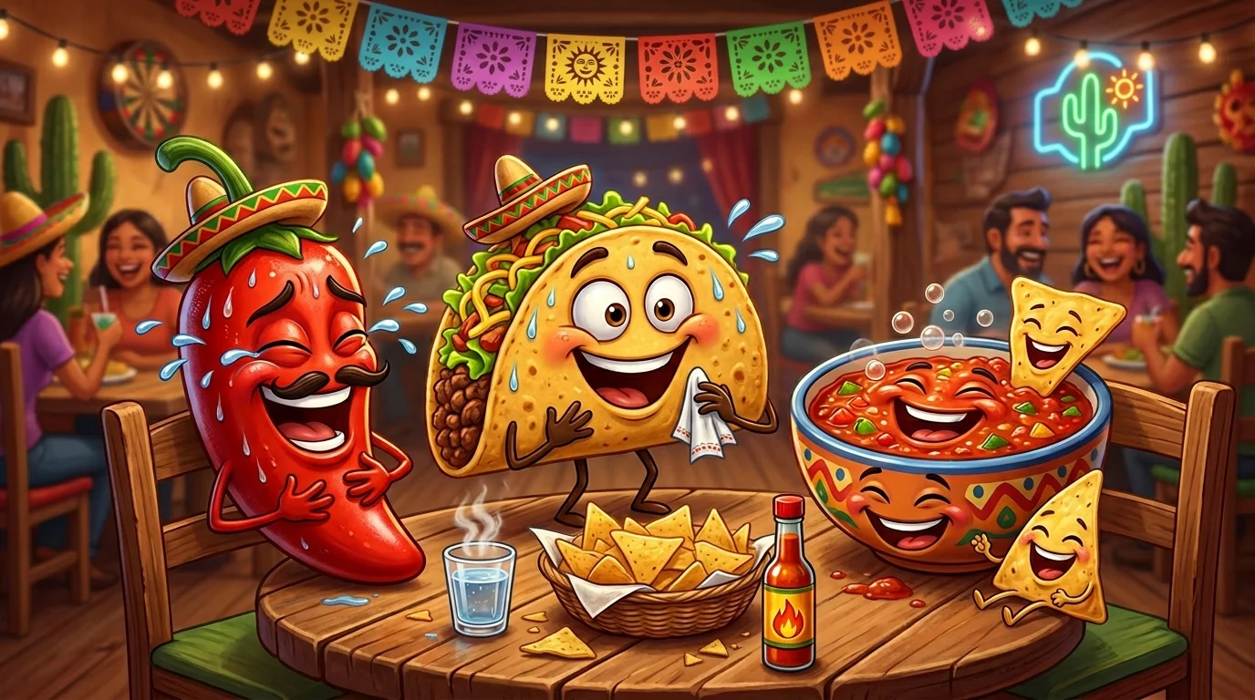 Spicy Mexican Food Puns