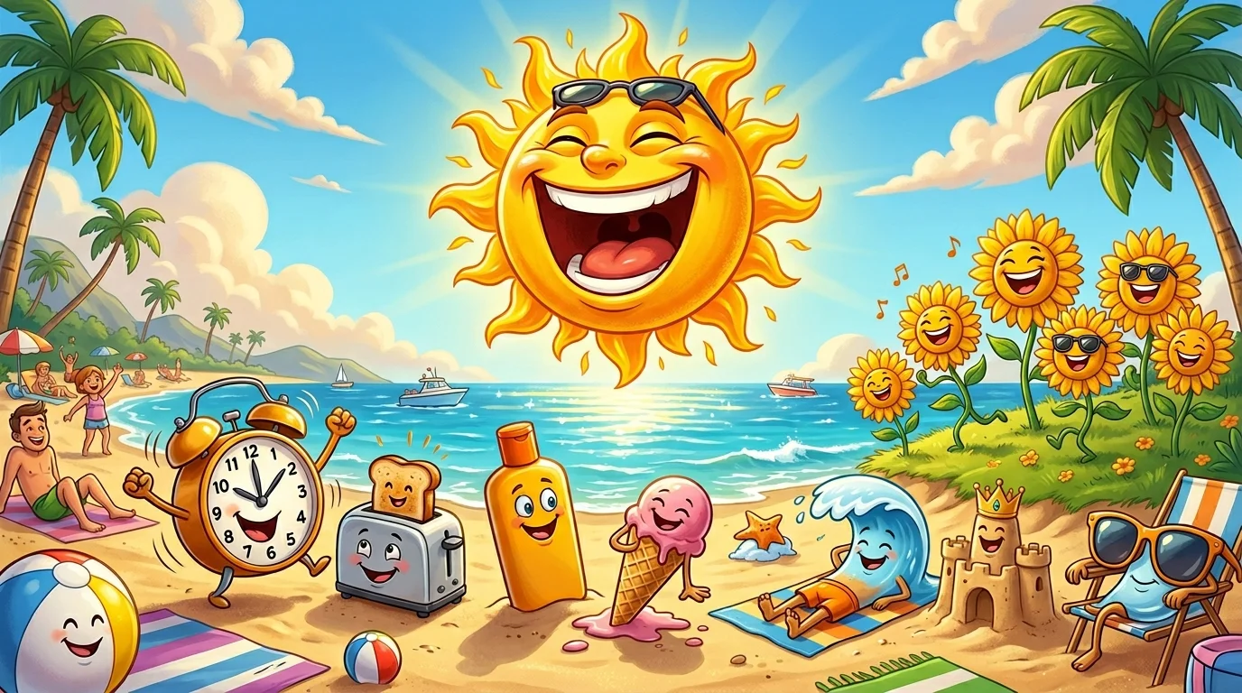 Sun Puns One Liners