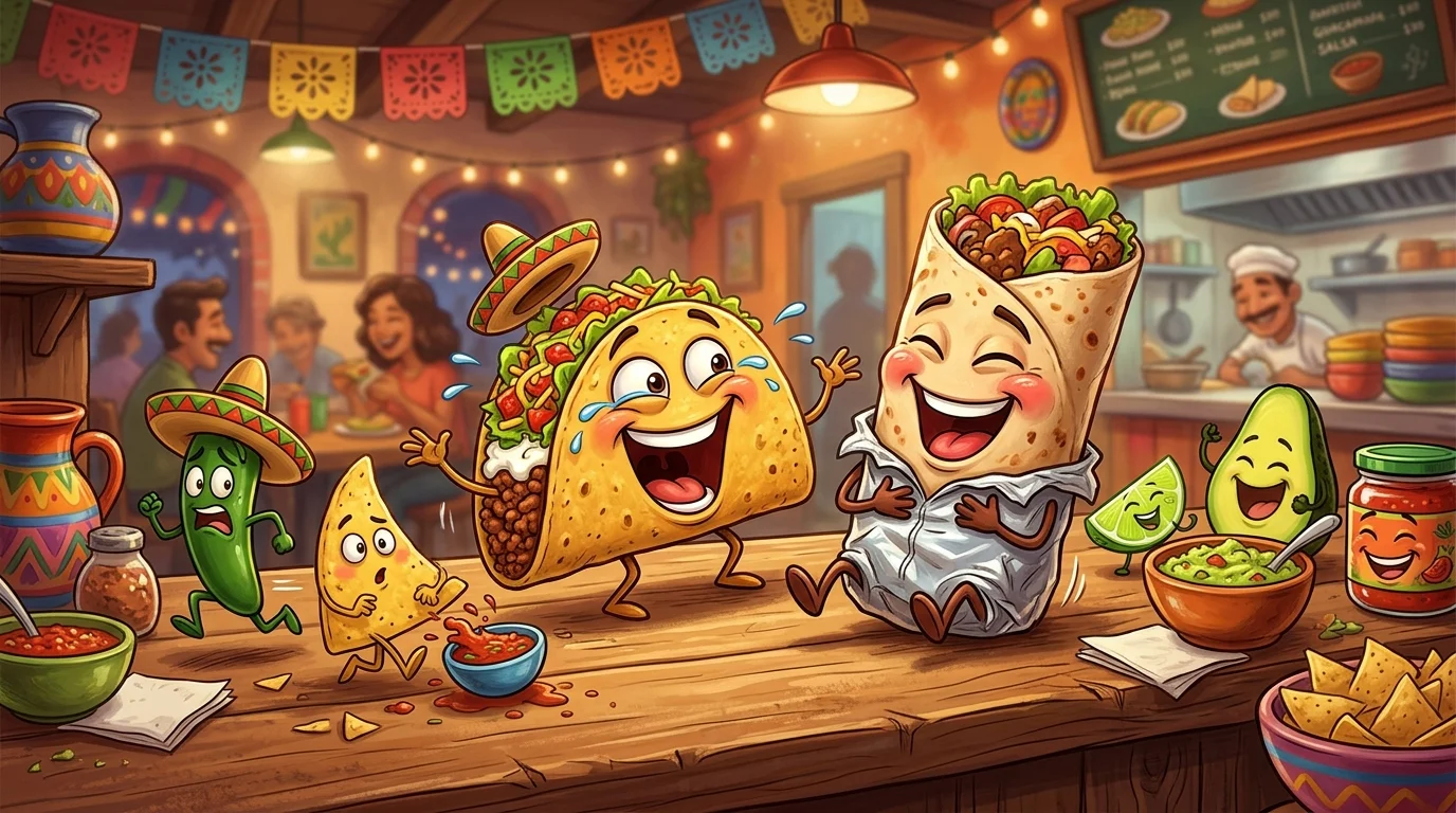 Taco Mexican Food Puns