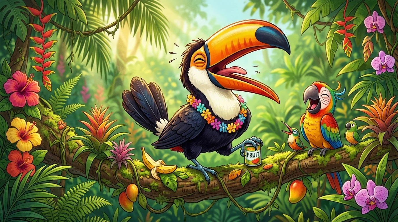 Tropical Toucan Puns