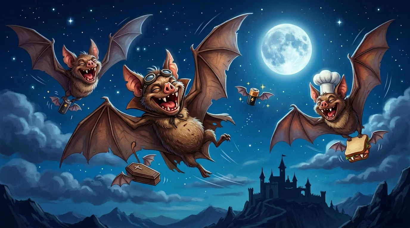 Vampire Bat Puns That Fly High