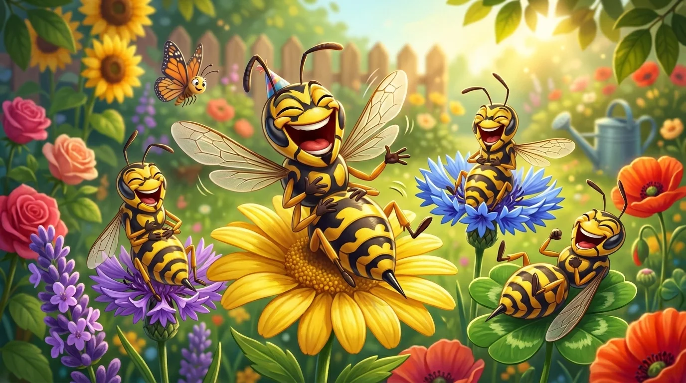 Wasp Puns for Kids
