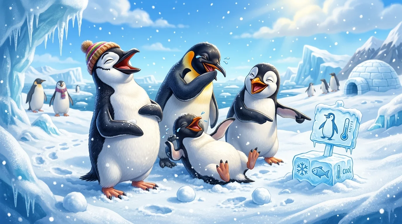 Winter and Snow Penguin Puns