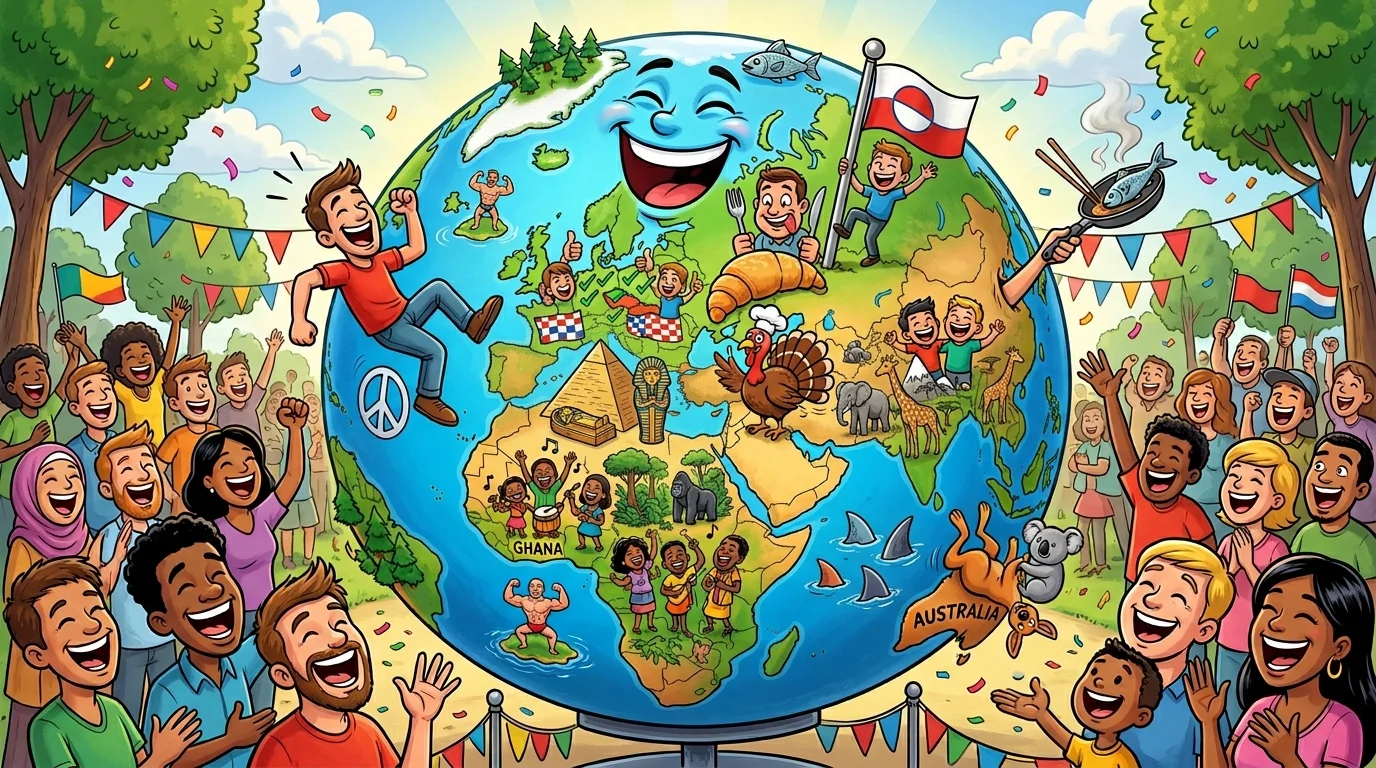 World & Global Geography Puns